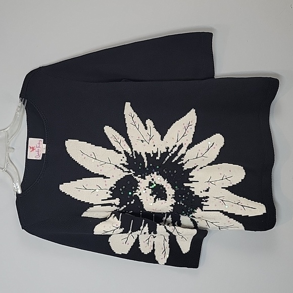 Quacker Factory Daisy Sweater - Picture 1 of 7